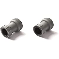 Bestway 58236 - Adaptadores de Manguera Diámetro 38 mm Con Válvula de 32 mm